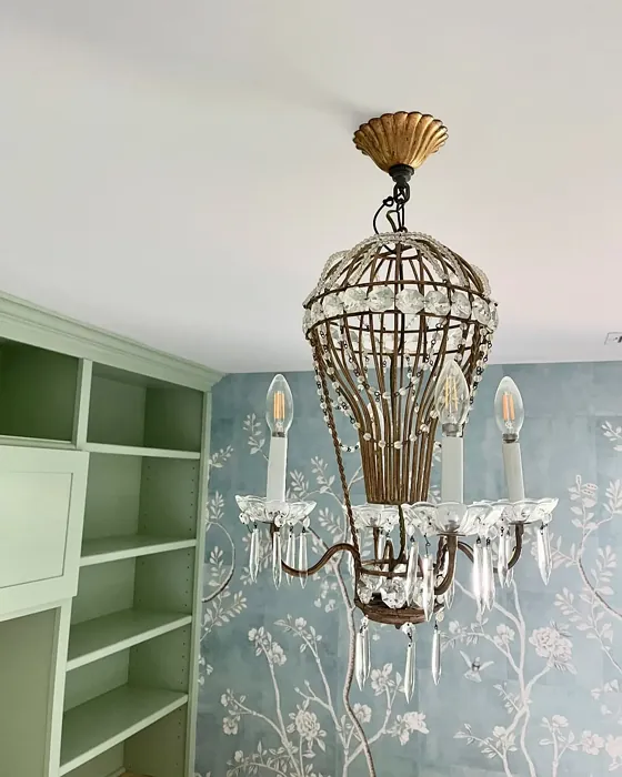 Benjamin Moore Kittery Point Green painted furniture color review