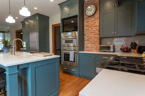 Knoxville Gray Kitchen Cabinets