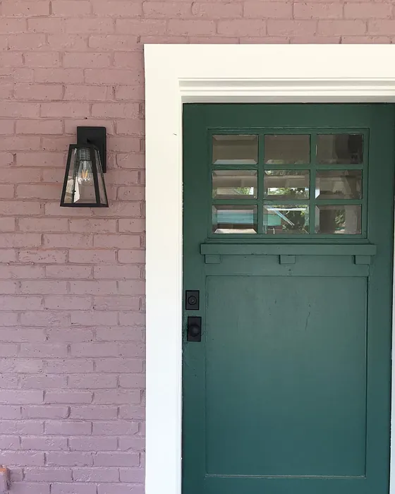 Lafayette Green Front Door
