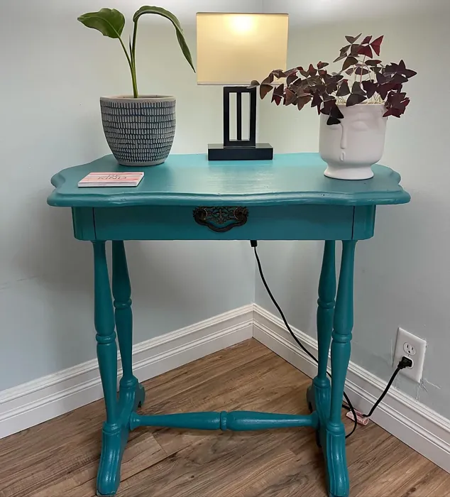 Largo Teal painted furniture 