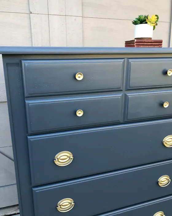 Lead Gray painted furniture review