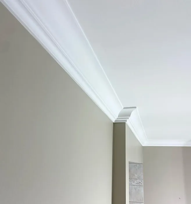 Benjamin Moore Litchfield Gray wall paint 