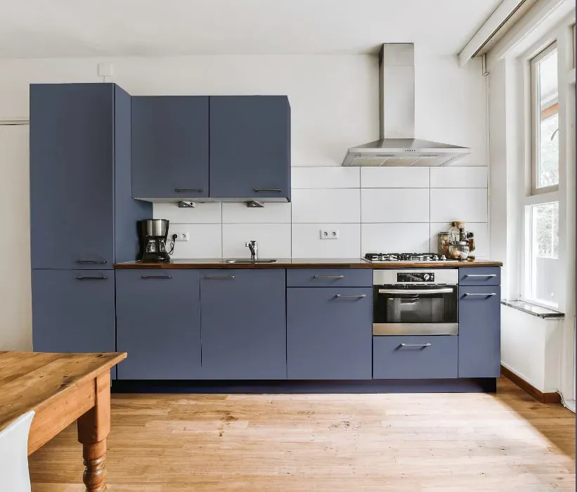 Benjamin Moore Luxe kitchen cabinets