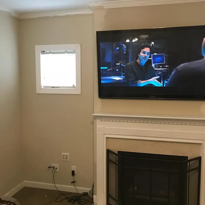 Benjamin Moore Manchester Tan living room paint