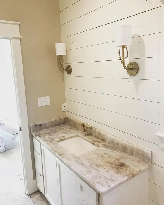 Benjamin Moore Manchester Tan bathroom color