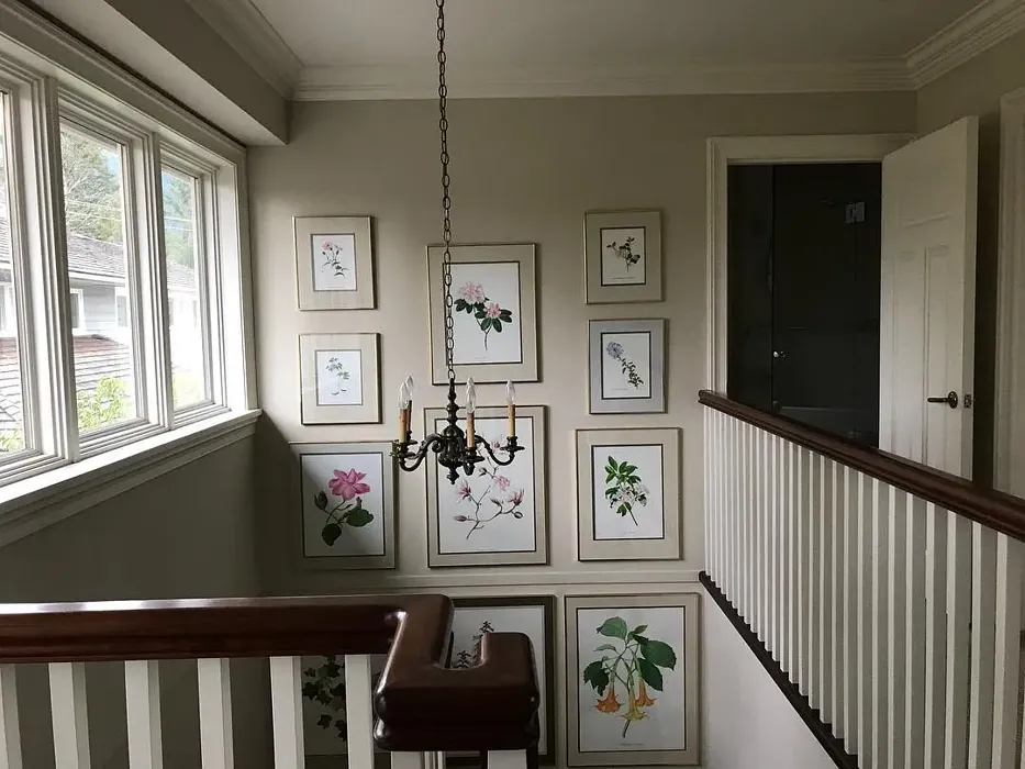 Benjamin Moore Manchester Tan hallway inspiration