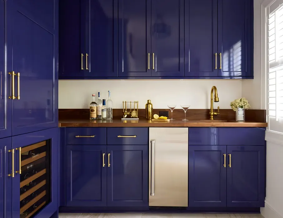 Midnight Navy Kitchen Cabinets