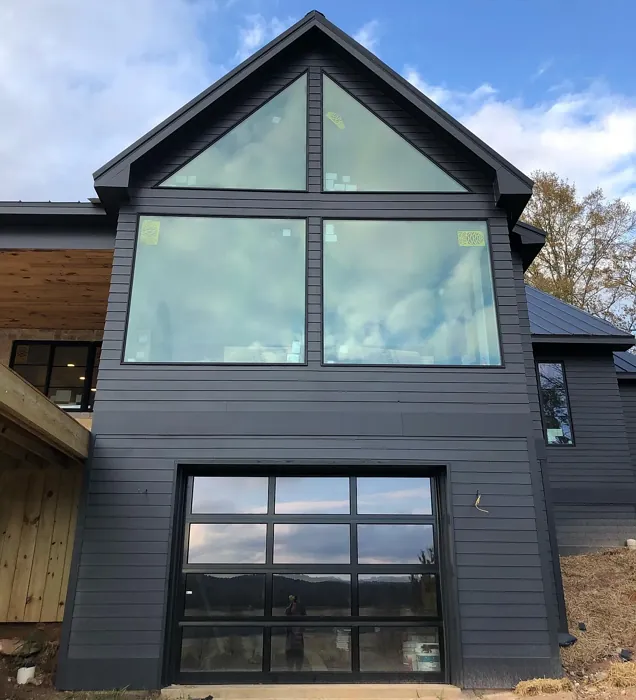 Benjamin Moore Midnight Oil house exterior review