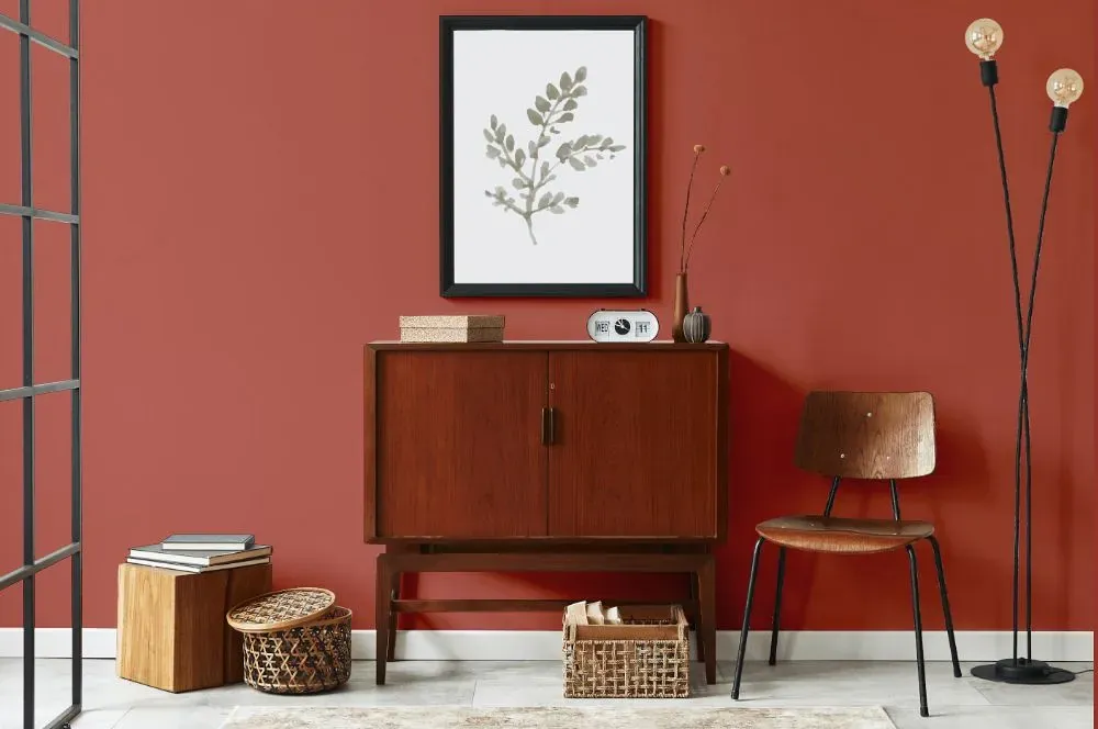 Benjamin Moore Moroccan Spice japandi interior