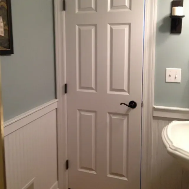 Benjamin Moore Kentucky Haze bathroom Benjamin Moore Kentucky Haze bathroom