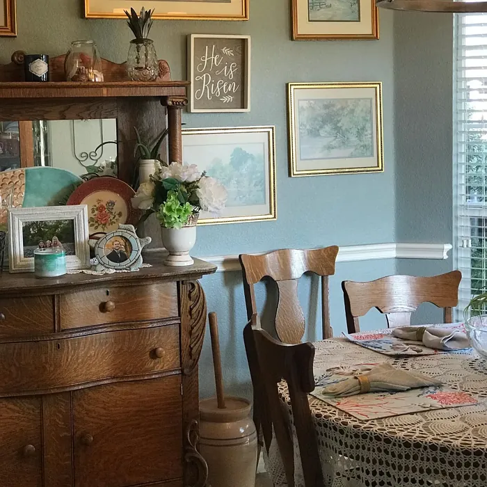 Benjamin Moore Kentucky Haze dining room Benjamin Moore Kentucky Haze dining room