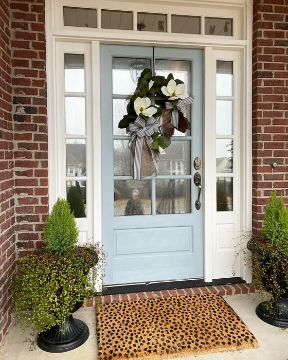 Benjamin Moore Kentucky Haze front door color Benjamin Moore Kentucky Haze front door color