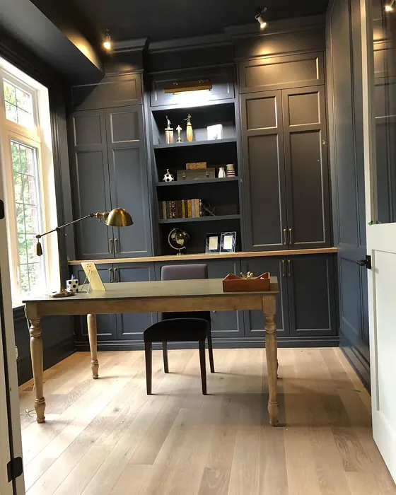 Benjamin Moore Mysterious Home Office