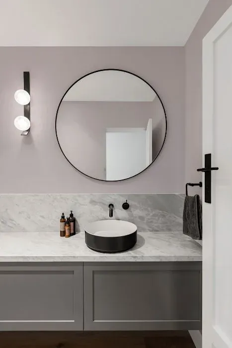 Benjamin Moore New Age minimalist bathroom