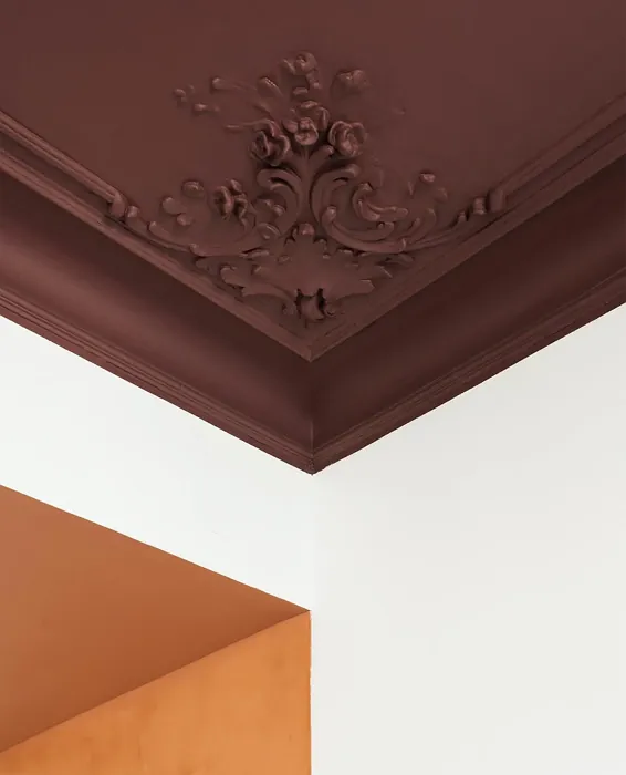 New London Burgundy ceiling paint