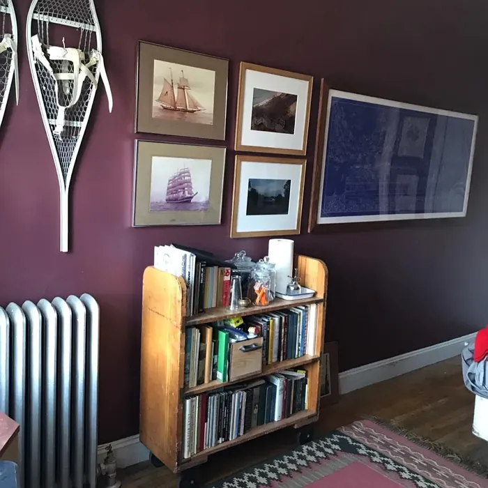 New London Burgundy home office review