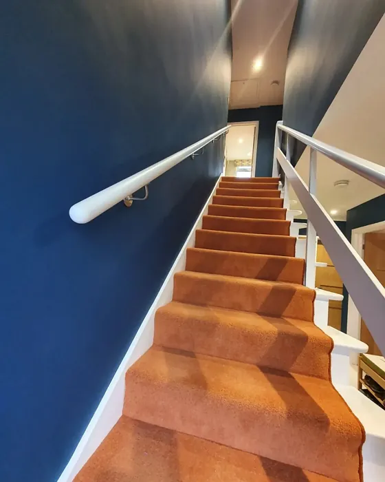 Benjamin Moore New York State of Mind stairs review