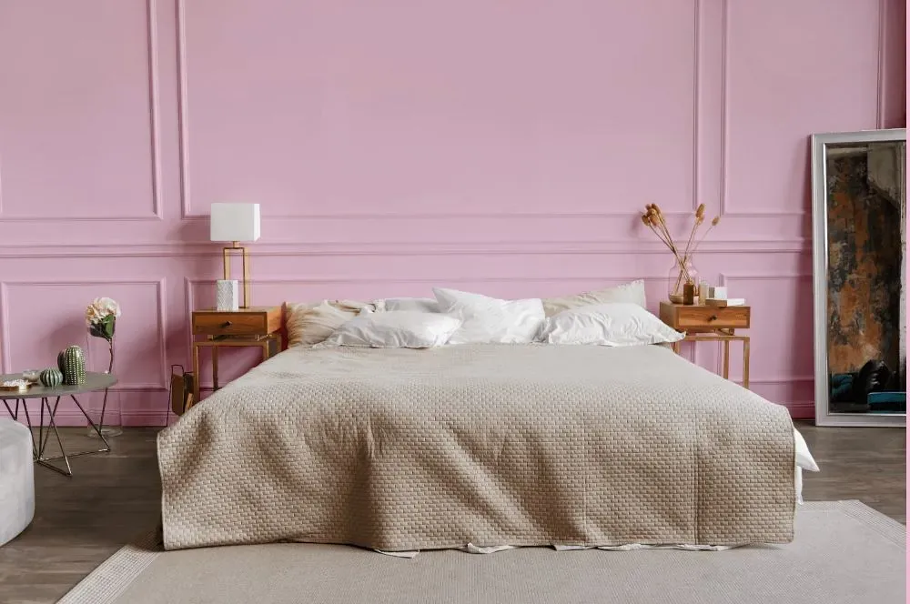 Benjamin Moore Newborn Pink bedroom