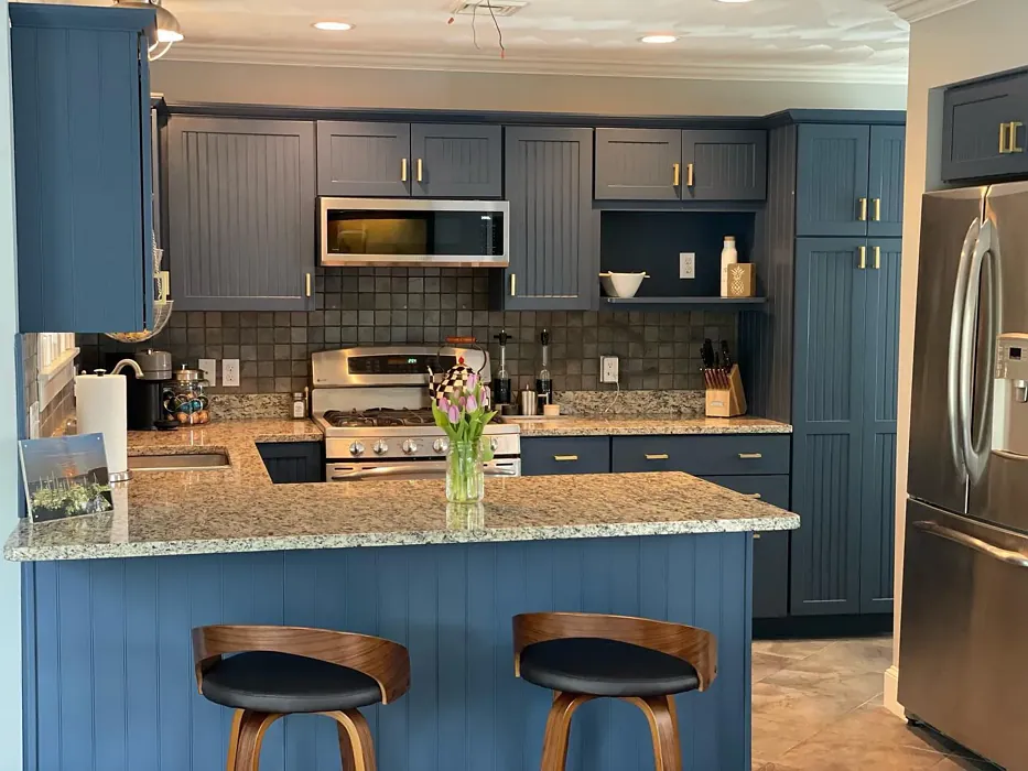 Newburyport Blue Kitchen Cabinets