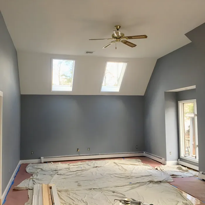 Benjamin Moore Nickel wall paint 