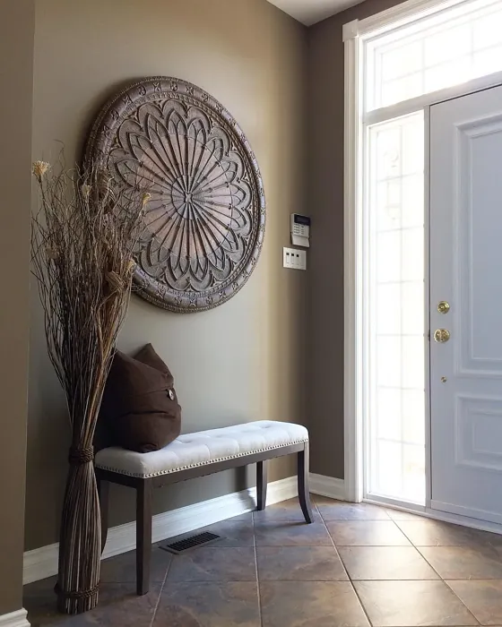 Benjamin Moore Nordic Gray hallway paint review