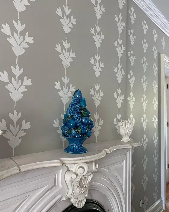 Benjamin Moore Northern Cliffs living room 