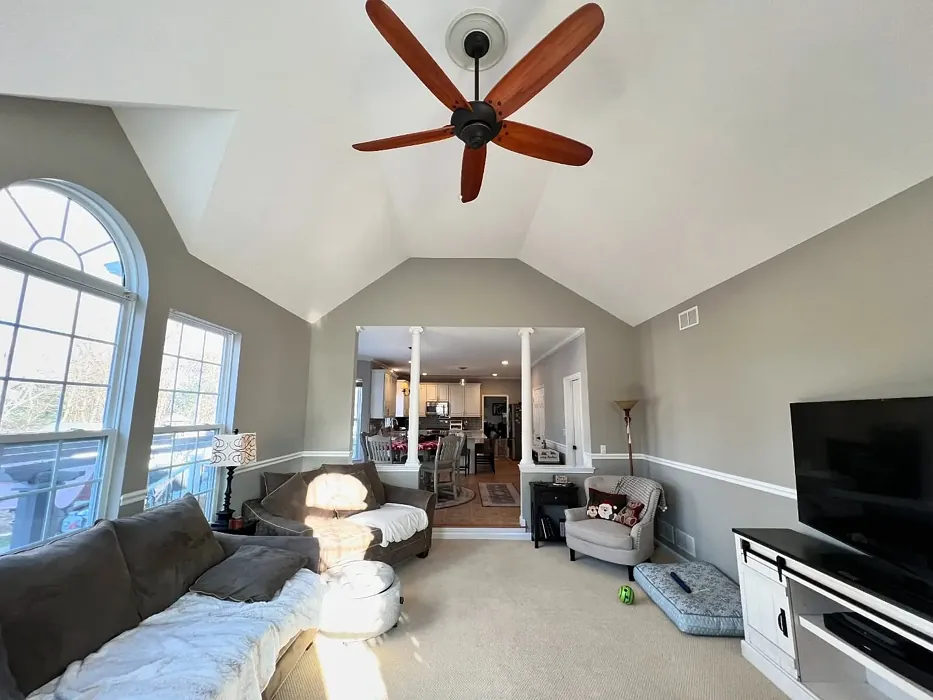 Northern Cliffs living room paint review