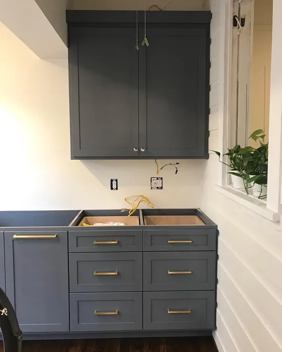 Ocean Floor kitchen cabinets paint