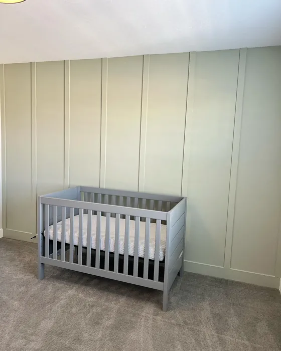 Benjamin Moore October Mist nursery 