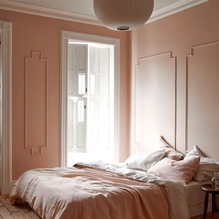 Benjamin Moore Odessa Pink bedroom paint