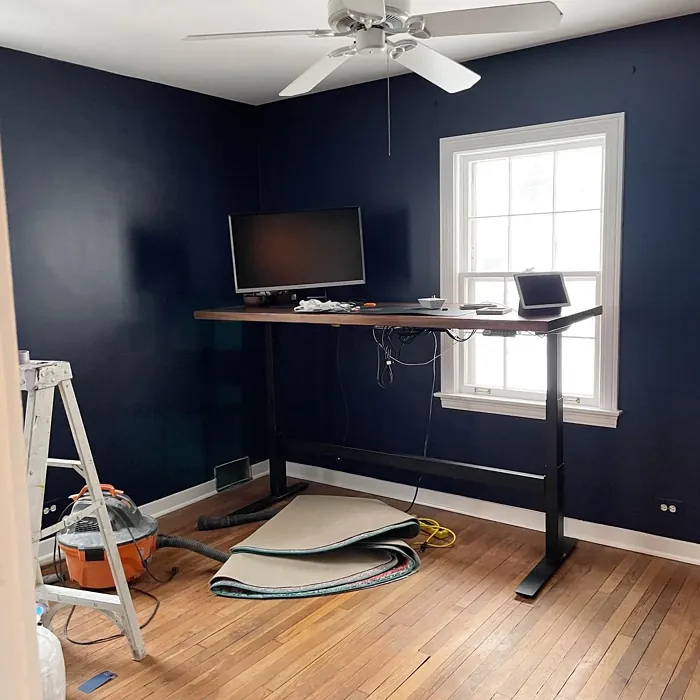 Benjamin Moore Old Navy home office 