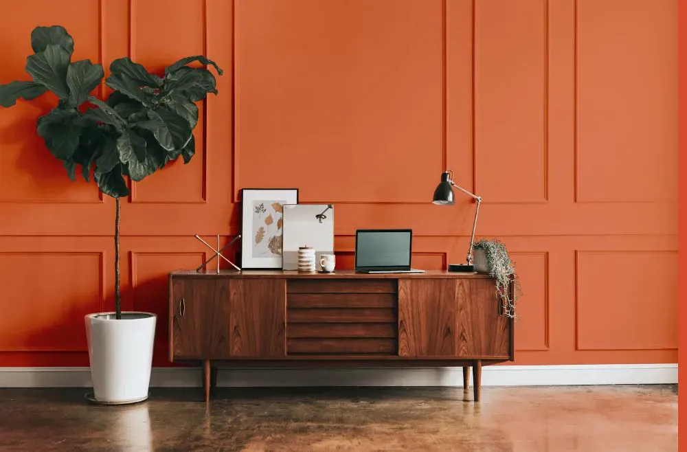 Benjamin Moore Oriole modern interior