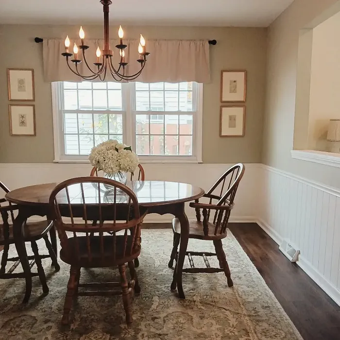 Paris Rain dining room interior