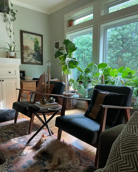 Paris Rain stylish living room interior