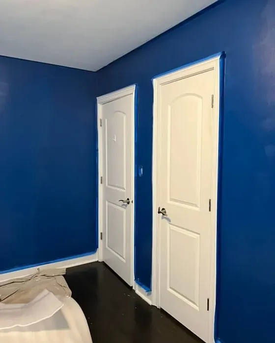Benjamin Moore Patriot Blue wall paint review