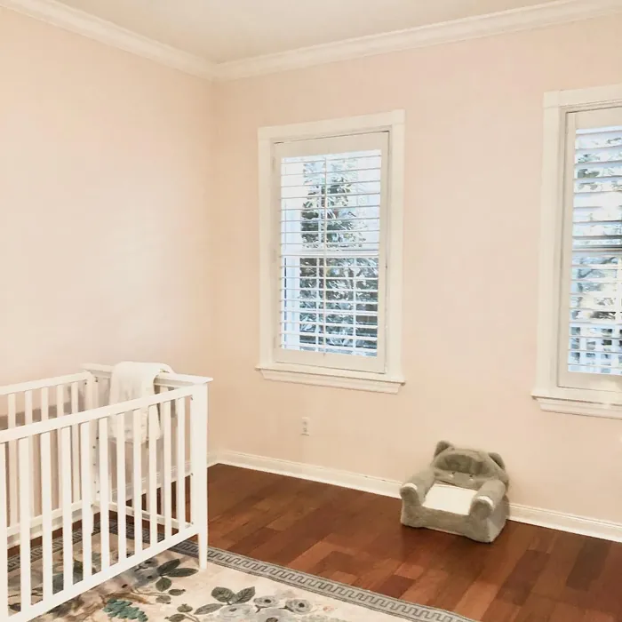 Benjamin Moore Pensacola Pink kids' room paint Benjamin Moore Pensacola Pink kids' room paint