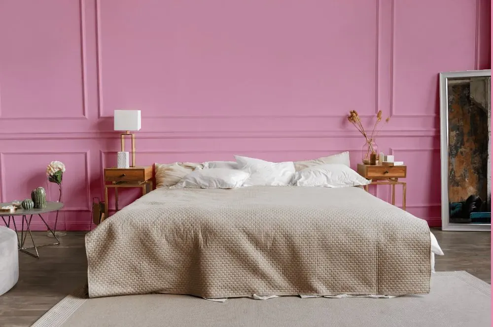 Benjamin Moore Pink Begonia bedroom