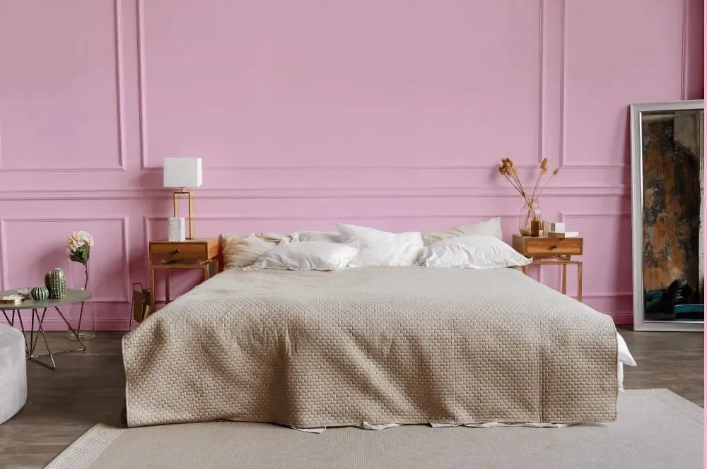 Benjamin Moore Pink Cherub bedroom