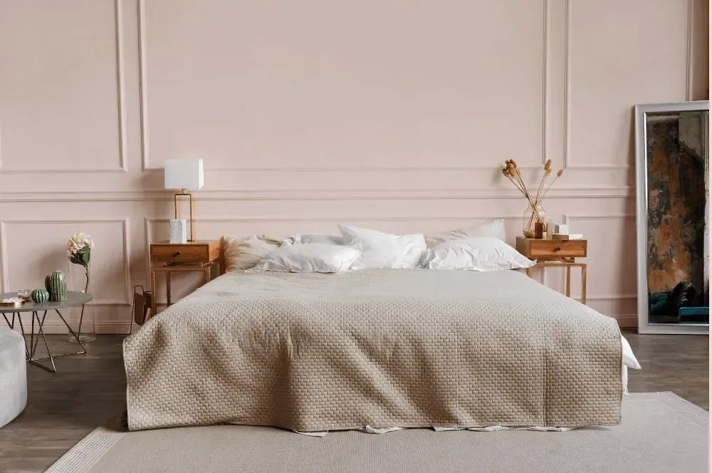 Benjamin Moore Pink Cloud bedroom