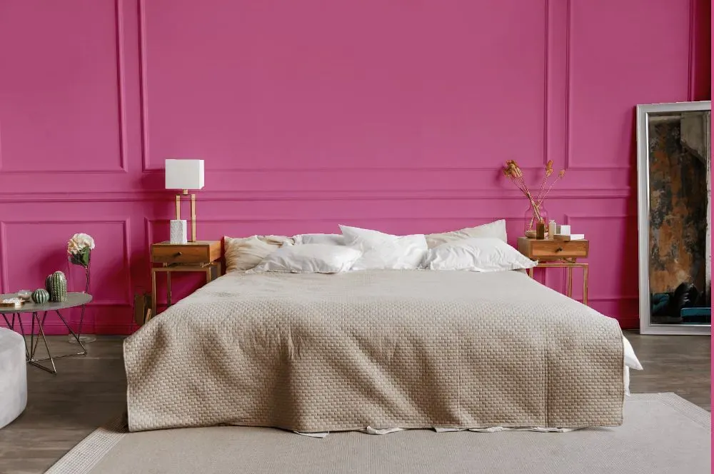 Benjamin Moore Pink Ladies bedroom