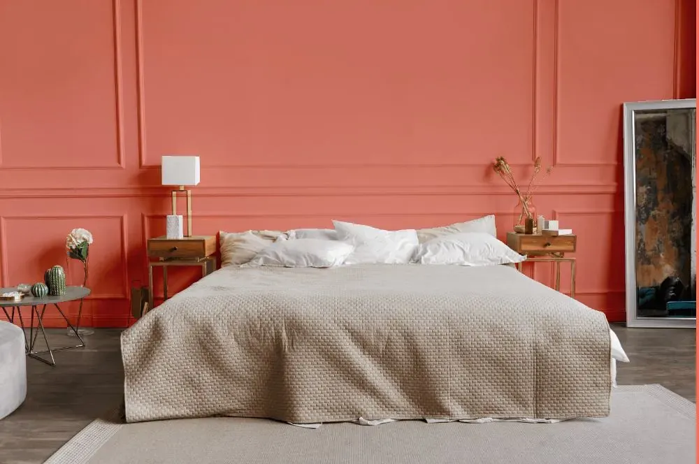 Benjamin Moore Pink Polka Dot bedroom