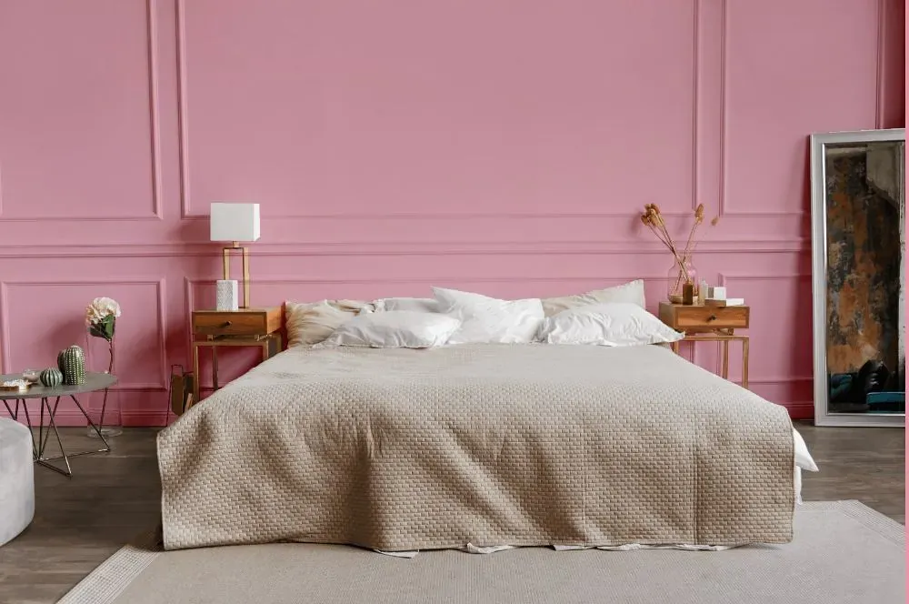 Benjamin Moore Pink Ruffle bedroom