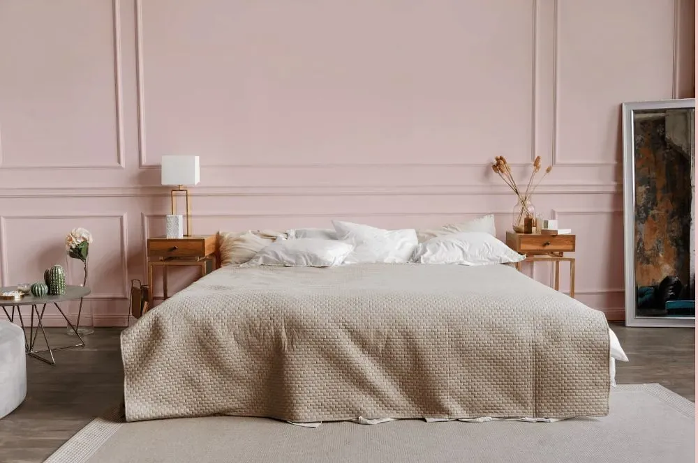 Benjamin Moore Playful Pink bedroom