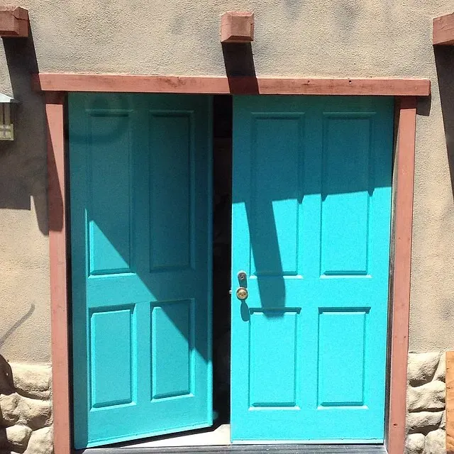 Bm Poolside Blue Front Door