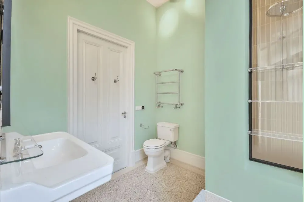 Benjamin Moore Reflection bathroom