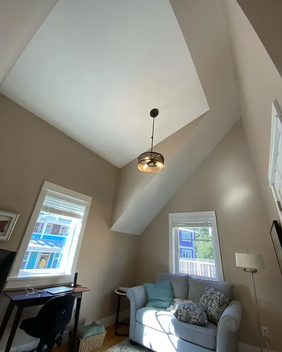 Benjamin Moore Royal Flax wall paint 