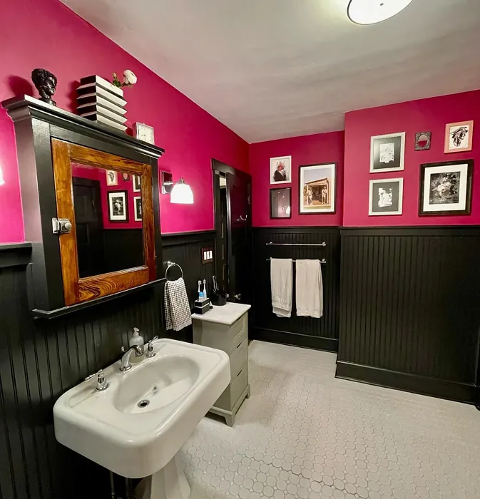 Benjamin Moore Royal Flush bathroom paint