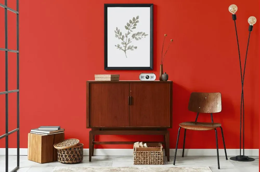 Benjamin Moore Salsa japandi interior