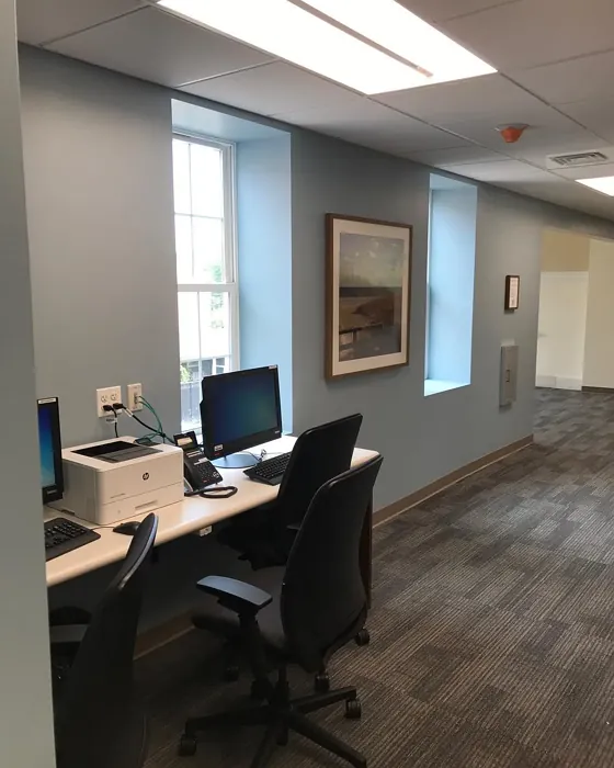 Benjamin Moore Nantucket Fog OFFICE paint