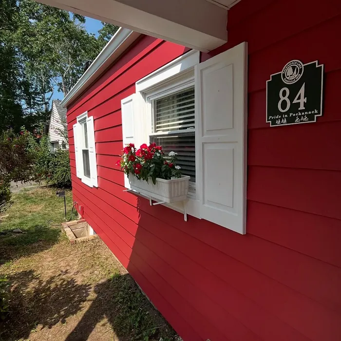 Benjamin Moore Segovia Red exterior color